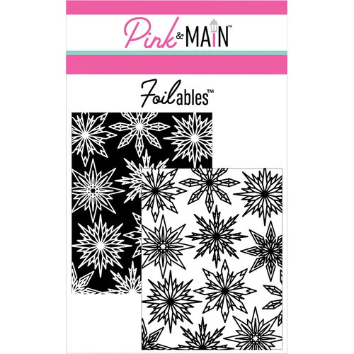 Pink And Main - Foilable Panels - Ice Crystals 1 Pink And Main - Foilable Panels - Ice Crystals