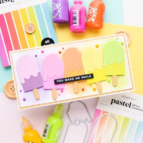 Scrapbook.com - Decorative Die Set - Summer Treat 5 Scrapbook.com - Decorative Die Set - Summer Treat