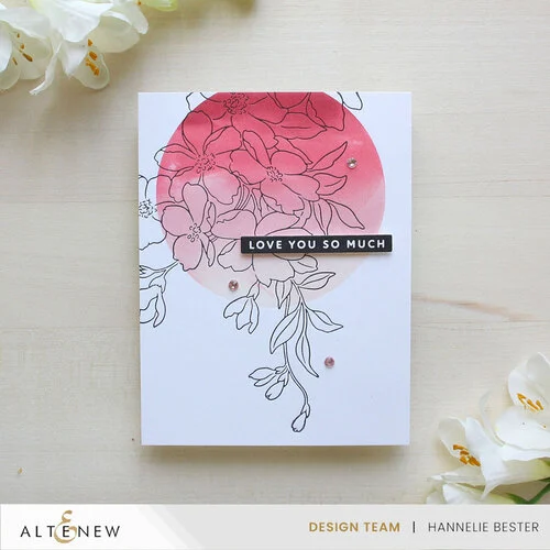 Altenew - Press Plates - Lovely Flowers 4 Altenew - Press Plates - Lovely Flowers