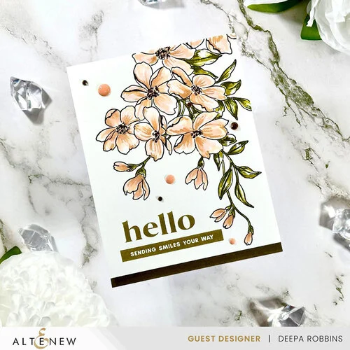 Altenew - Press Plates - Lovely Flowers 6 Altenew - Press Plates - Lovely Flowers