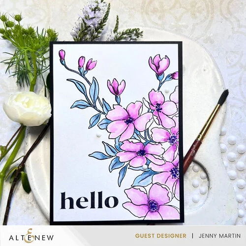 Altenew - Press Plates - Lovely Flowers 7 Altenew - Press Plates - Lovely Flowers