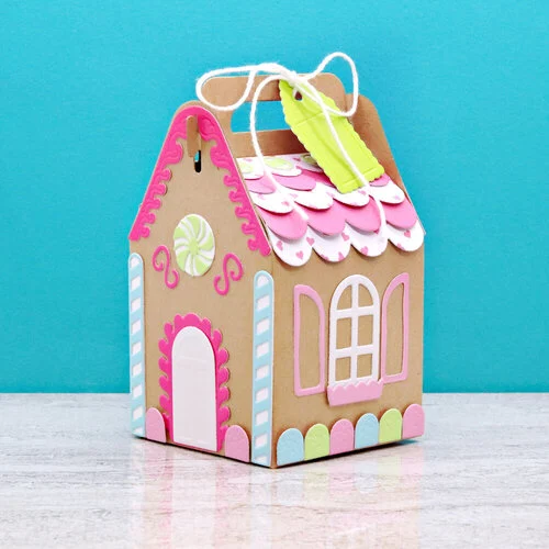 Scrapbook.com - Decorative Die Set - House Treat Box with Gingerbread Add-On Bundle 10 Scrapbook.com - Decorative Die Set - House Treat Box with Gingerbread Add-On Bundle