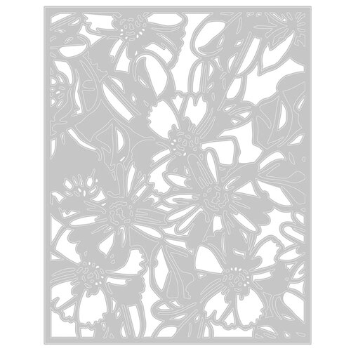 Sizzix - Tim Holtz - Thinlits Dies - Flowery