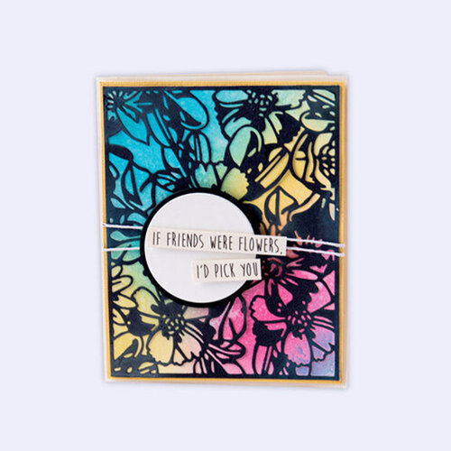 Sizzix - Tim Holtz - Thinlits Dies - Flowery