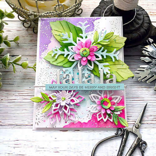 Papertrey Ink - Metal Dies - Build-A-Snowflake