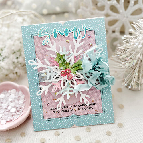 Papertrey Ink - Metal Dies - Build-A-Snowflake