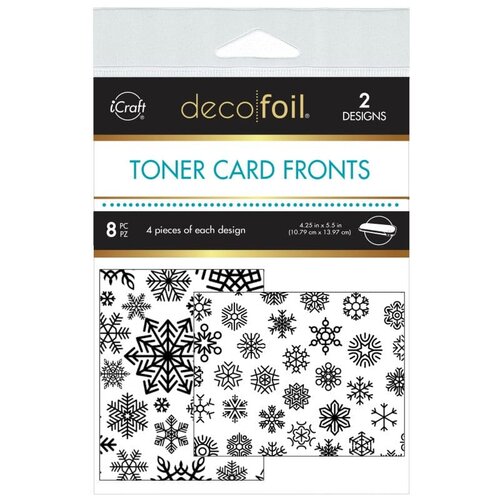 Therm O Web - iCraft - Deco Foil - Toner Card Fronts - Winter Sparkle 1 Therm O Web - iCraft - Deco Foil - Toner Card Fronts - Winter Sparkle