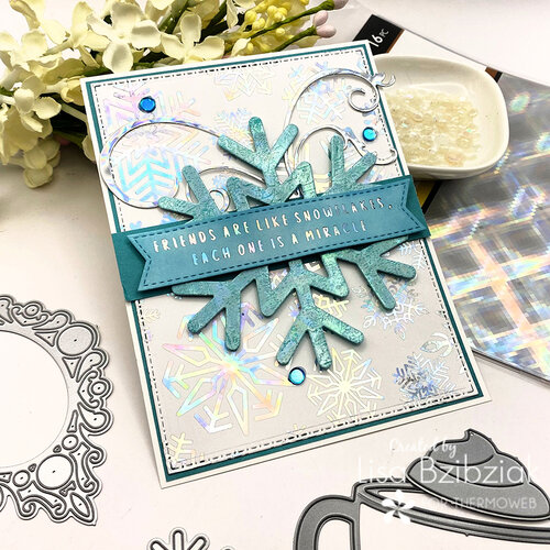 Therm O Web - iCraft - Deco Foil - Toner Card Fronts - Winter Sparkle 5 Therm O Web - iCraft - Deco Foil - Toner Card Fronts - Winter Sparkle
