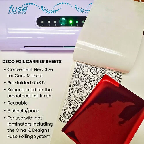 Therm O Web - iCraft - Deco Foil - 6 x 8.5 Carrier Sheets 3 Therm O Web - iCraft - Deco Foil - 6 x 8.5 Carrier Sheets