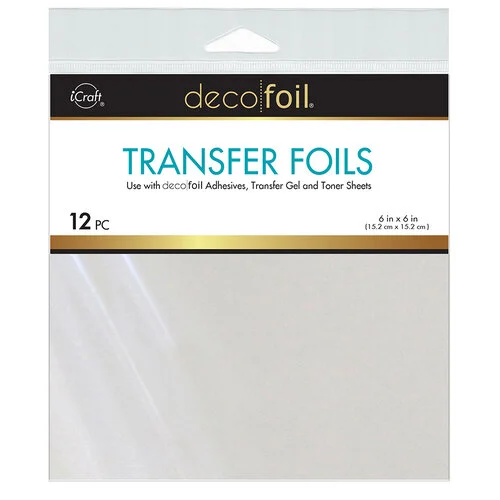 Therm O Web - iCraft - Deco Foil - 6 x 6 Transfer Sheets - Blizzard 1 Therm O Web - iCraft - Deco Foil - 6 x 6 Transfer Sheets - Blizzard