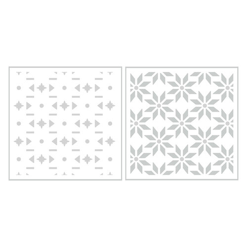 Catherine Pooler Designs - Wintry Mix Mini Collection - Layered Stencils - Folk Star 2 Catherine Pooler Designs - Wintry Mix Mini Collection - Layered Stencils - Folk Star