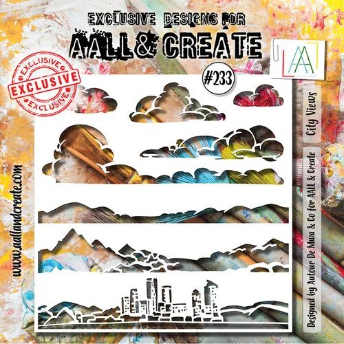 AALL and Create - Stencils - City Views