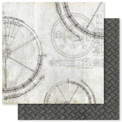 Paper Rose - 12 x 12 Collection Pack - Blueprints