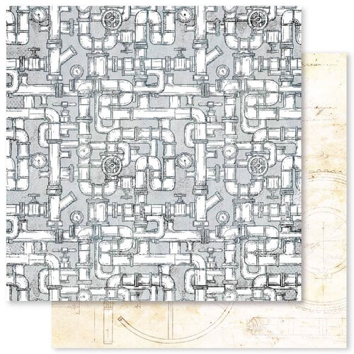 Paper Rose - 12 x 12 Collection Pack - Blueprints