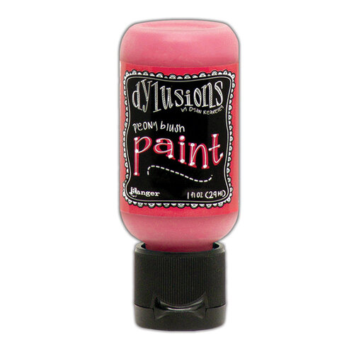 Ranger Ink - Dylusions Paints - Flip Cap Bottle - Peony Blush 1 Ranger Ink - Dylusions Paints - Flip Cap Bottle - Peony Blush