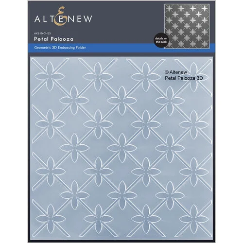 Altenew - Embossing Folder - 3D - Petal Palooza 1 Altenew - Embossing Folder - 3D - Petal Palooza