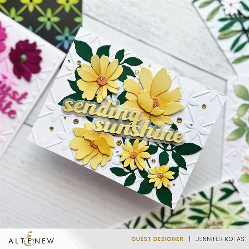 Altenew - Embossing Folder - 3D - Petal Palooza 3 Altenew - Embossing Folder - 3D - Petal Palooza