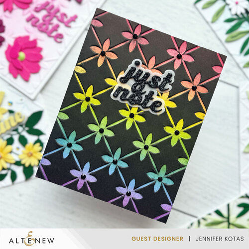 Altenew - Embossing Folder - 3D - Petal Palooza 7 Altenew - Embossing Folder - 3D - Petal Palooza