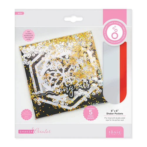 Tonic Studios - Shaker Creator - Shaker Pockets 6 x 6 - 5 Pack