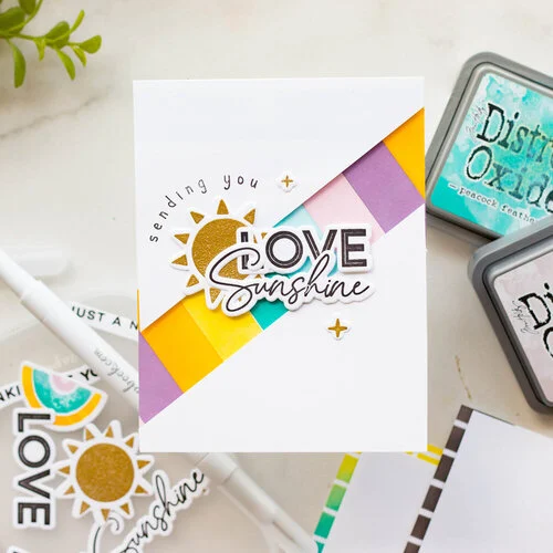 Scrapbook.com - Clear Photopolymer Stamp Set - Cards For Kindness Bundle