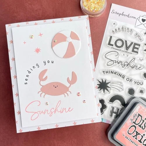Scrapbook.com - Clear Photopolymer Stamp Set - Cards For Kindness Bundle