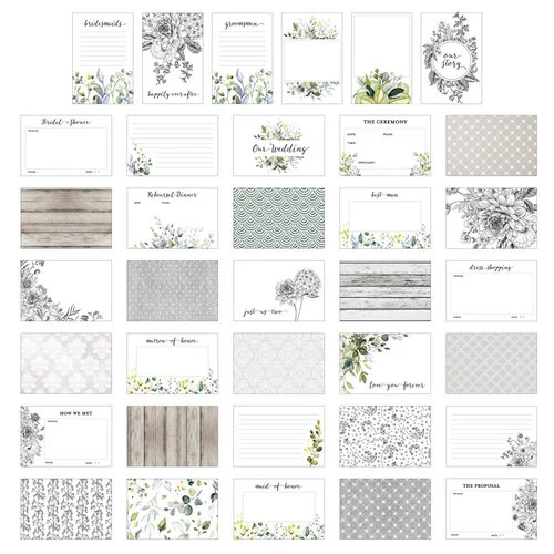 Scrapbook.com - Simple Scrapbooks - Wedding - Complete Kit with Black Album 6 Scrapbook.com - Simple Scrapbooks - Wedding - Complete Kit with Black Album
