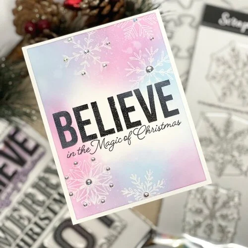Scrapbook.com - Clear Photopolymer Stamp Set - Big and Bold Christmas 11 Scrapbook.com - Clear Photopolymer Stamp Set - Big and Bold Christmas
