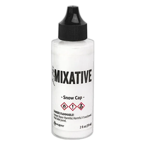 Ranger Ink - Tim Holtz - Alcohol Inks - Mixatives - Snow Cap - 2 Oz 1 Ranger Ink - Tim Holtz - Alcohol Inks - Mixatives - Snow Cap - 2 Oz