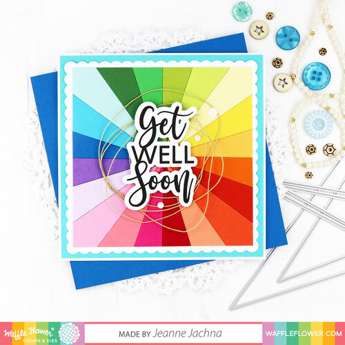 Waffle Flower Crafts - Craft Dies - Sun Rays 3 Waffle Flower Crafts - Craft Dies - Sun Rays