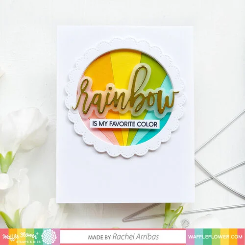 Waffle Flower Crafts - Craft Dies - Sun Rays 4 Waffle Flower Crafts - Craft Dies - Sun Rays
