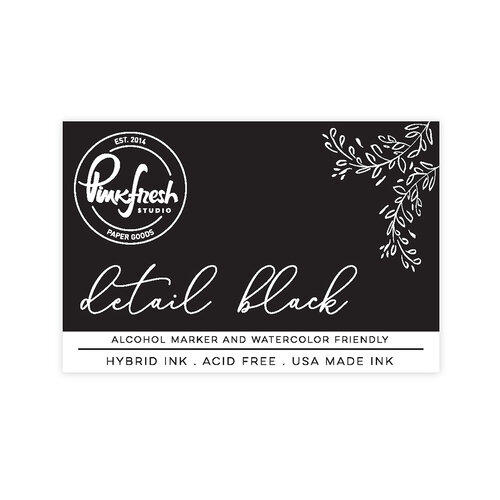 Pinkfresh Studio - Hybrid Ink Pad - Detail Black
