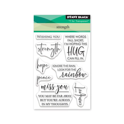 Penny Black - Clear Photopolymer Stamps - Strength 1 Penny Black - Clear Photopolymer Stamps - Strength