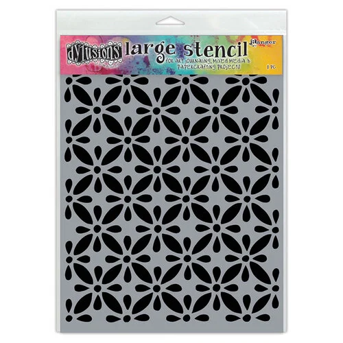 Ranger Ink - Dylusions Stencils - Large - Quilts 1 Ranger Ink - Dylusions Stencils - Large - Quilts