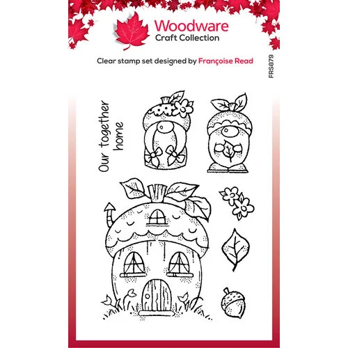Woodware - Clear Photopolymer Stamps - Acorn Gnomes 1 Woodware - Clear Photopolymer Stamps - Acorn Gnomes