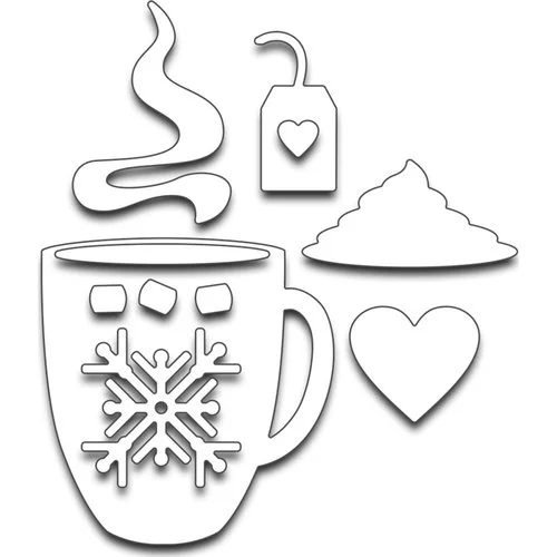 Penny Black - Creative Dies - Whats In Your Cup 1 Penny Black - Creative Dies - Whats In Your Cup