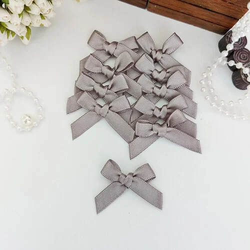 Dress My Craft - Ribbon Bows - Grey 1 Dress My Craft - Ribbon Bows - Grey