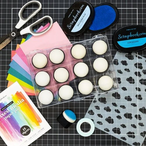 Scrapbook.com - Jumbo Sponge Dauber Storage Box