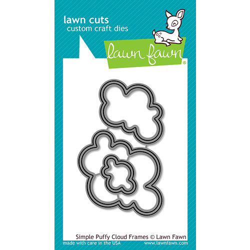 Lawn Fawn - Lawn Cuts - Dies - Simple Puffy Cloud Frames 1 Lawn Fawn - Lawn Cuts - Dies - Simple Puffy Cloud Frames