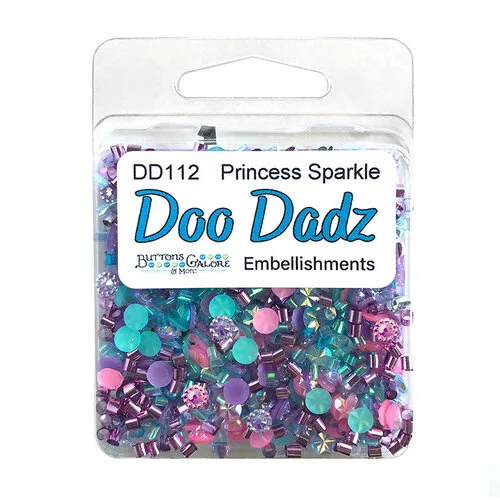 Buttons Galore and More - Doo Dadz Collection - Embellishments - Princess Sparkle 1 Buttons Galore and More - Doo Dadz Collection - Embellishments - Princess Sparkle