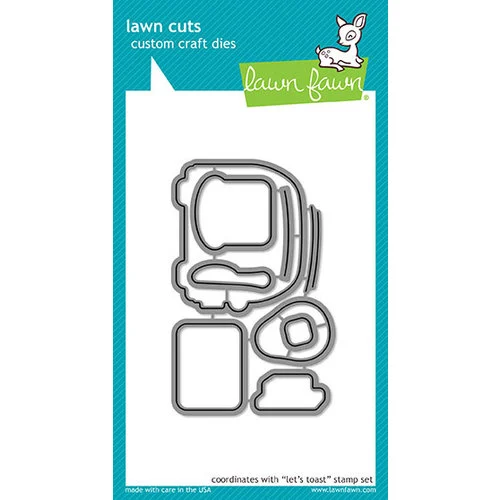 Lawn Fawn - Lawn Cuts - Dies - Let's Toast 2 Lawn Fawn - Lawn Cuts - Dies - Let's Toast