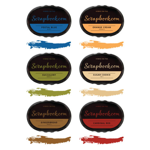 Scrapbook.com - Premium Hybrid Ink Pad Kit - On Trend