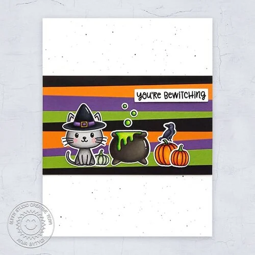 Sunny Studio Stamps - Halloween - Sunny Snippets - Craft Dies - Bewitching