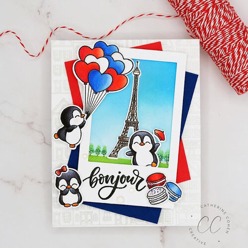 Sunny Studio Stamps - Sunny Snippets - Craft Dies - Heart Bouquet