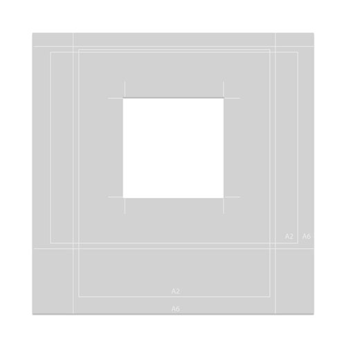 Hero Arts - Stencils - Alignment Tool - A2 and A6 2 Hero Arts - Stencils - Alignment Tool - A2 and A6