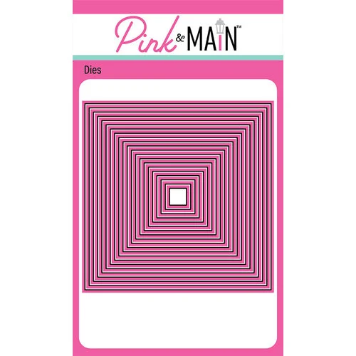 Pink and Main - Dies - Layered Squares 1 Pink and Main - Dies - Layered Squares
