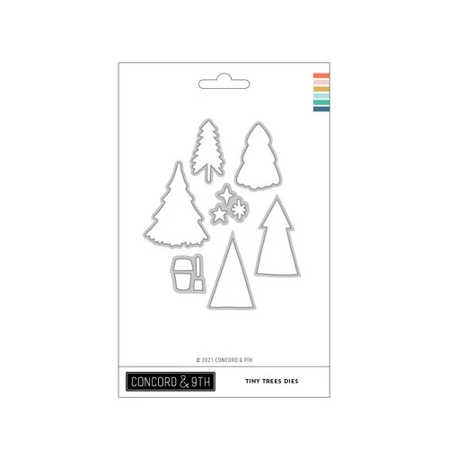 Concord and 9th - Christmas - Dies - Tiny Trees