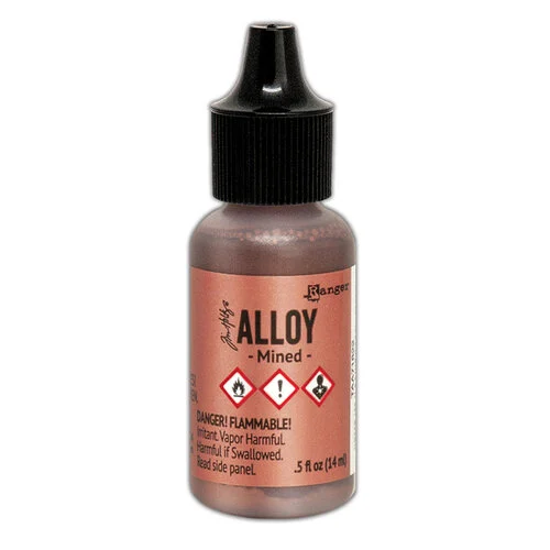 Ranger Ink - Tim Holtz - Alloys Alcohol Ink - Mined 1 Ranger Ink - Tim Holtz - Alloys Alcohol Ink - Mined