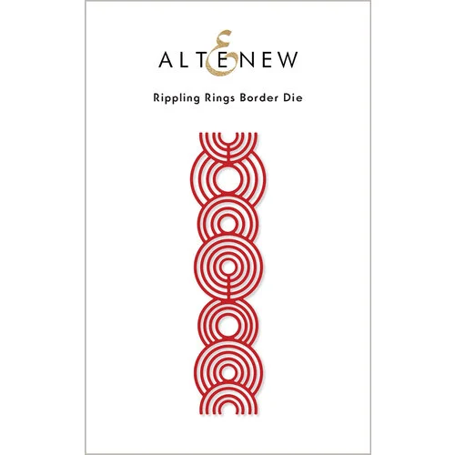 Altenew - Dies - Rippling Rings Border 1 Altenew - Dies - Rippling Rings Border