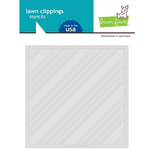 Lawn Fawn - Stencils - Plaid Stencils 1 Lawn Fawn - Stencils - Plaid Stencils