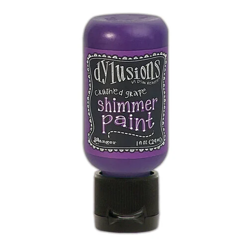 Ranger Ink - Dylusions Shimmer Paints - Crushed Grape 1 Ranger Ink - Dylusions Shimmer Paints - Crushed Grape